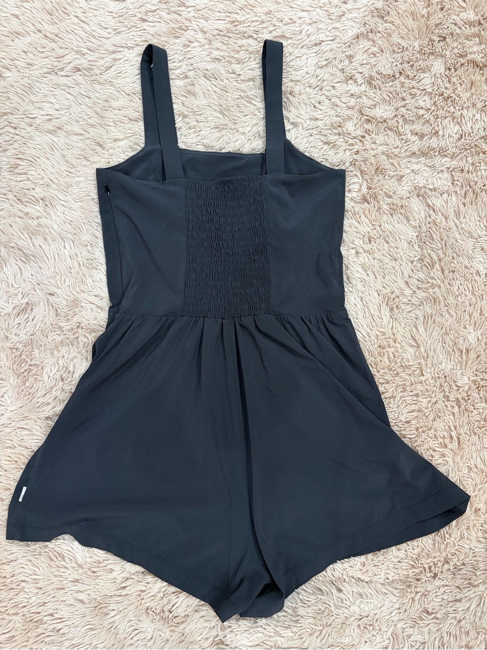Vuori Black Strappy Romper - Sleeveless - Picture 2 of 4